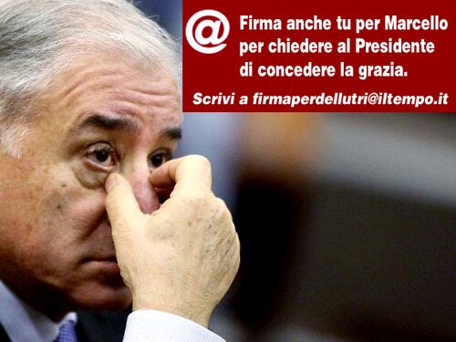 Valanga di firme per Dell’Utri