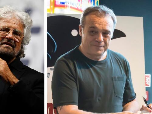 Beppe Grillo contro Claudio Amendola: campa col gioco d'azzardo. La replica: lo querelo