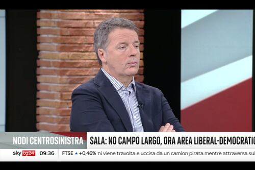 Sala si candida a leader del Centro, ma Renzi ci mette il marchio: “Tutta gente nata alla Leopolda”