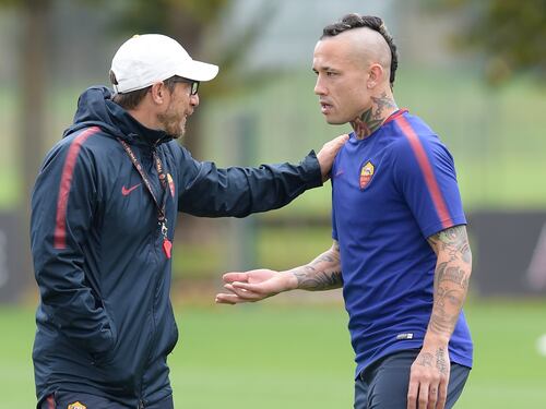 Di Francesco perdona Nainggolan: "Titolare contro l'Inter"