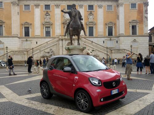 La Smart sbarca in Campidoglio