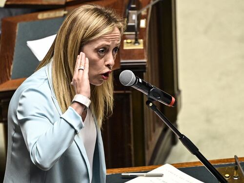 Giorgia Meloni avverte i rivali: "Se si votasse per le elezioni politiche vincerebbe il centrodestra"