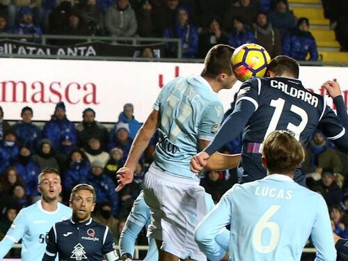 Lazio, doppia rimonta contro l'Atalanta