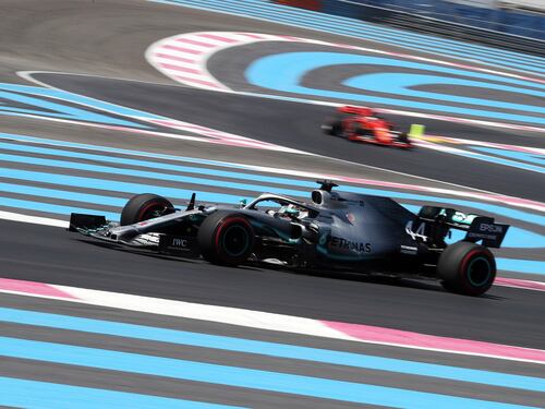 In Francia Hamilton in pole, Vettel parte settimo
