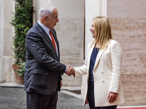 Netanyahu a Roma, vertice con Giorgia Meloni: sul tavolo energia ed export
