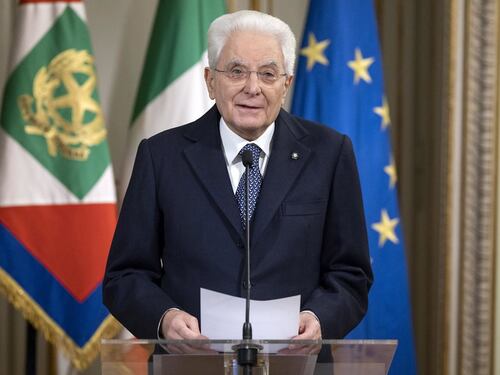 Sergio Mattarella al nuovo ambasciatore dell'Iran: basta violenze