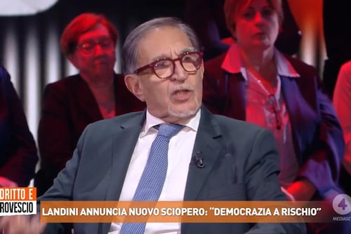 Dritto e rovescio, La Russa spiazza il sindacato: "Ho nostalgia di quello comunista"