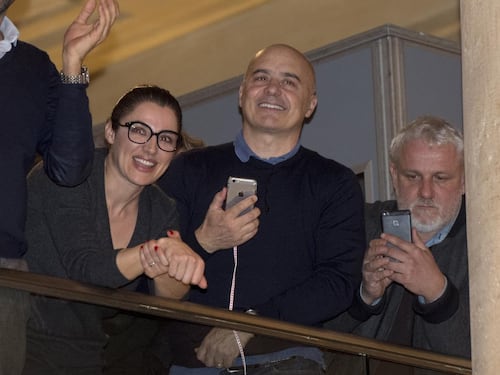 Elezioni Regionali, standing ovation per Montalbano al comitato elettorale di Nicola Zingaretti