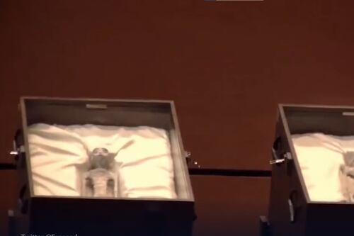 Messico, corpi alieni al Congresso: le immagini choc e le prove degli Ufo