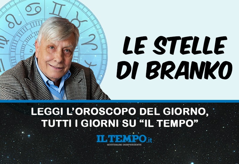 Oroscopo, le Stelle di Branko di lunedì 22 dicembre: tutti i segni
