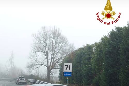Rieti, si schianta contro il guardrail: uomo di 56 anni muore sulla Salaria