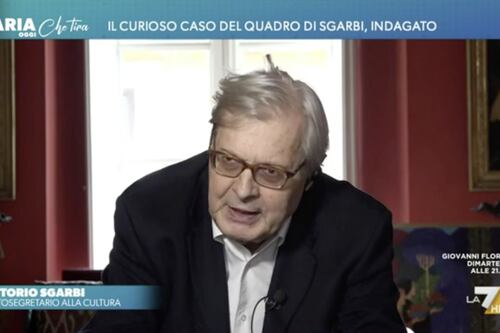 Quadro rubato, Sgarbi si difende così: "Non ho ricevuto avvisi di indagine"