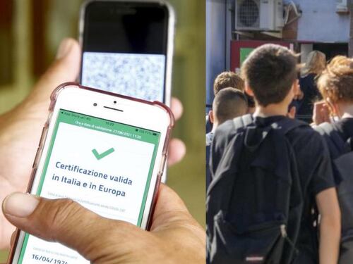 Il green pass è obbligatorio dai 15 anni. Scoppia il caso dell'alternanza scuola-lavoro