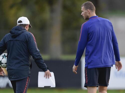 Di Francesco: Dzeko gioca. Monchi: la Roma non smobilita
