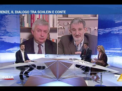 In Onda, Senaldi ammutolisce De Gregorio sul fantasma fascismo: “E gli estremisti di sinistra?”