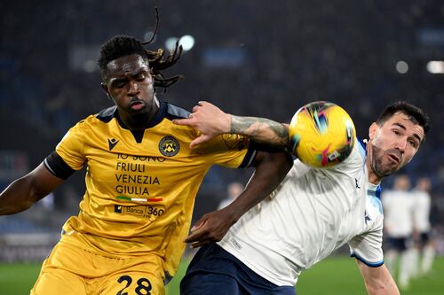 Lazio, solo un pari con l'Udinese: sfuma il sorpasso alla Juve