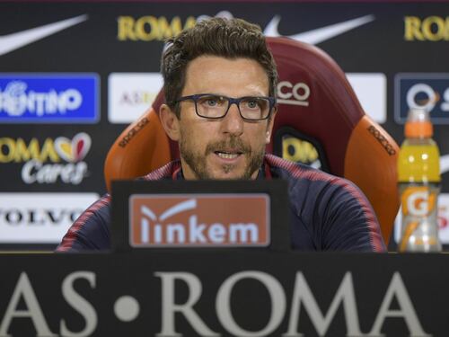 Di Francesco sta con Pallotta: "I violenti vanno allontanati"