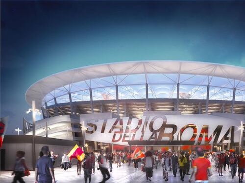 Ecco il progetto finale dello stadio della Roma