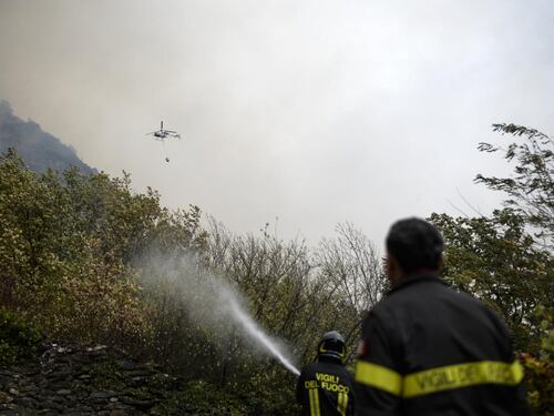 Incendi in Piemonte, evacuata casa di riposo