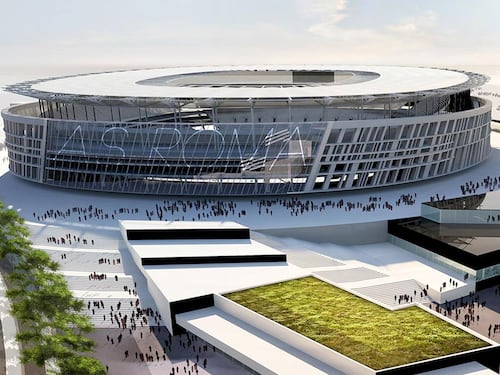 Stadio della Roma, tremano in venti
