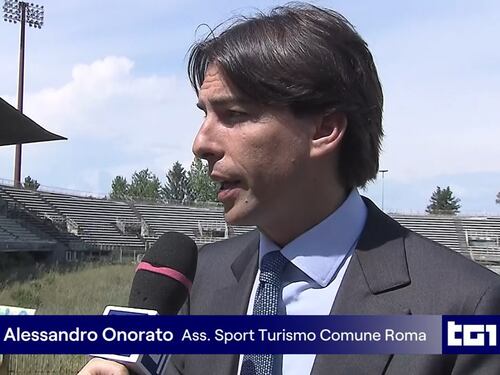 Tg1, l'annuncio dell'assessore Onorato: "Ottimisti sullo stadio della Lazio"