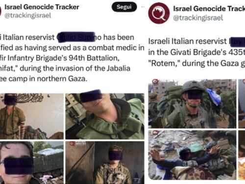 Caccia ai riservisti ebrei italiani: nomi e foto online, ecco le liste di proscrizione