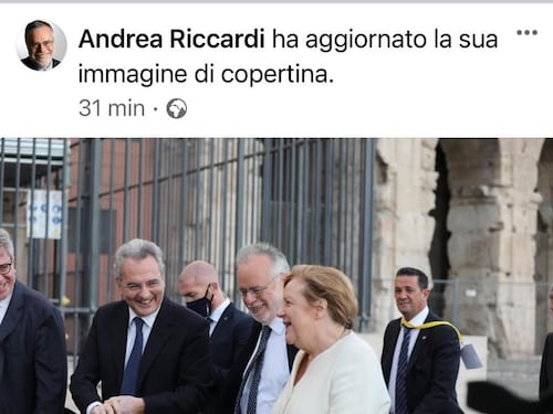 Un candidato di bandiera che ci crede: Andrea Riccardi si gioca la carta Merkel e sogna il Quirinale