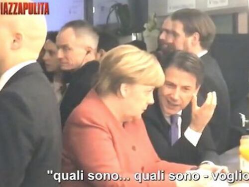 "Salvini contro tutti", il fuorionda di Conte con Angela Merkel