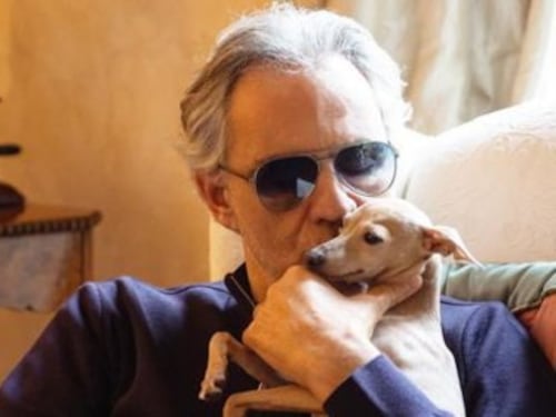 Andrea Bocelli, dramma sulla barca: il cane scivola giù, disperso in acqua