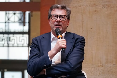 Moneta presentato a Roma, Giorgetti: "Mercati ci riconoscono impegno su debito e deficit"