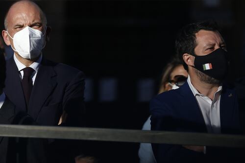 Il governo si avvicina alla crisi. Enrico Letta e Matteo Salvini litigano su tutto, destino segnato per Mario Draghi