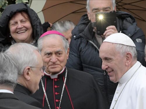 Il Papa a Ponte Mammolo. Bagno di folla