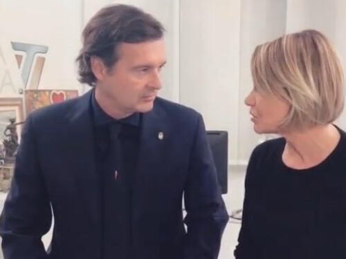 Simona Ventura e Gerò Carraro: addio sui social con un video-messaggio