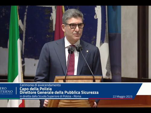 Capo della Polizia, cerimonia di avvicendamento tra Giannini e Pisani