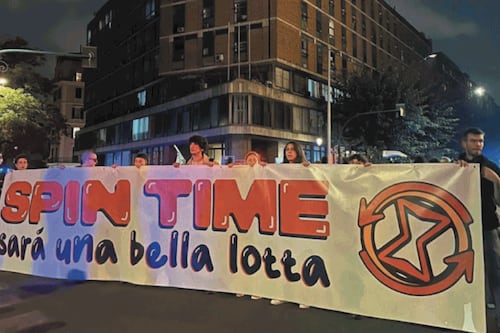 Ventuno milioni di buoni motivi per sgomberare lo Spin Time