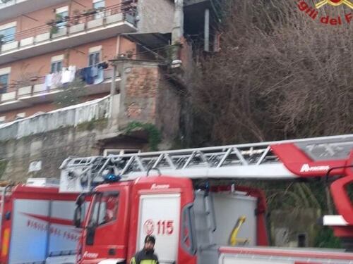 Frana a Castel Giubileo. Evacuato palazzo di 4 piani