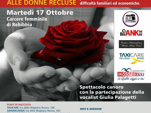 Destinazione Rebibbia, i tassisti romani in aiuto alle donne recluse