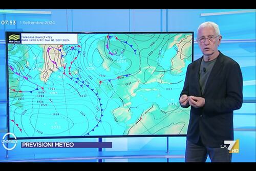 Meteo, inizio di settembre col tempo ballerino. Sottocorona: dove colpisce l’instabilità