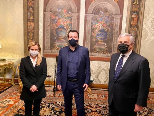 "Presidente, così crolla tutto". Il centrodestra ricevuto al Quirinale