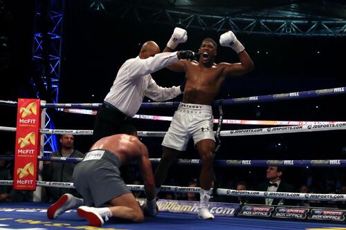 Boxe spettacolo a Wembley: Joshua batte Klitschko davanti a 90mila persone