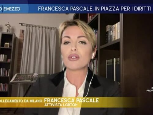 Otto e mezzo, Pascale attacca ancora il centrodestra: “Meloni nostalgica del fascismo”