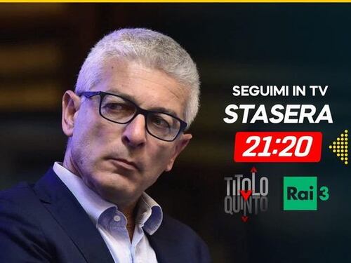 La Rai annulla l'ospitata di Nicola Morra a Titolo Quinto