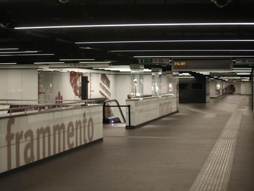 Metro C, viaggio nella stazione aperta per un giorno