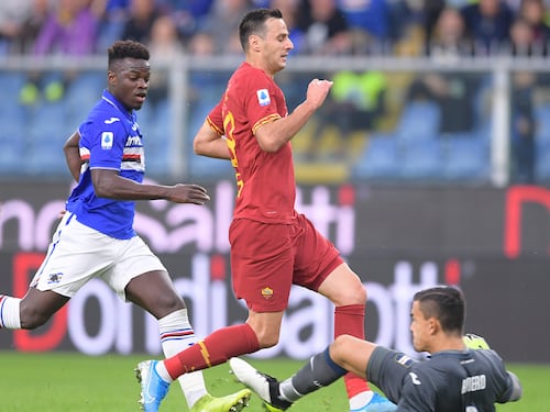 Ranieri ferma la Roma. Pari con la Samp e altri due infortuni