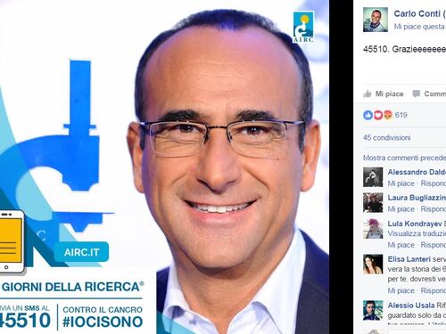 Rivolta social contro Carlo Conti e il compenso monstre per il Festival di Sanremo