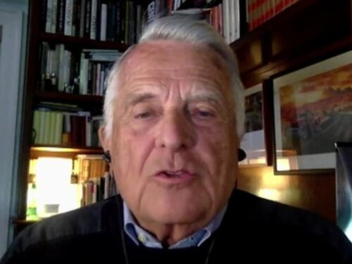 L'Aria che Tira, l'ira del prof. Contri su guerra e sinistra: "A pecorone davanti alla Nato". Myrta Merlino sgrana gli occhi