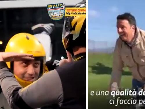 Rally, bici e insulti. Il film (sul web) della campagna elettorale
