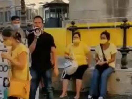 La protesta degli aspiranti vice ispettori del Corpo Forestale dimenticati dal governo