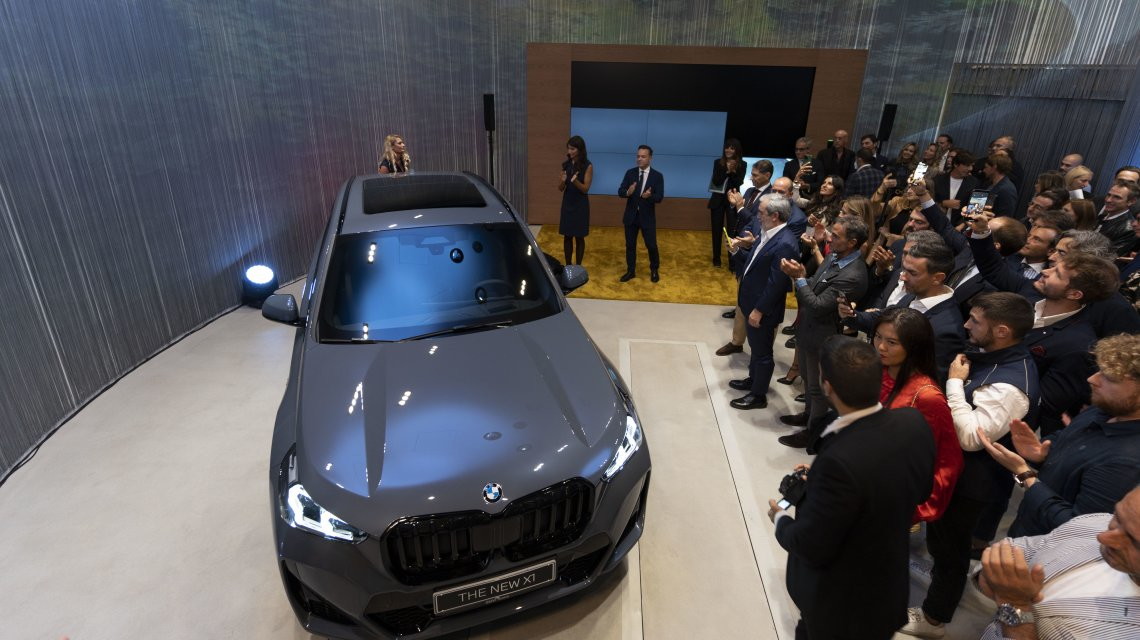 La Bmw x1 sbarca nella Capitale