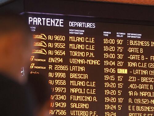 Stazione Termini in tilt fra caos e ritardi